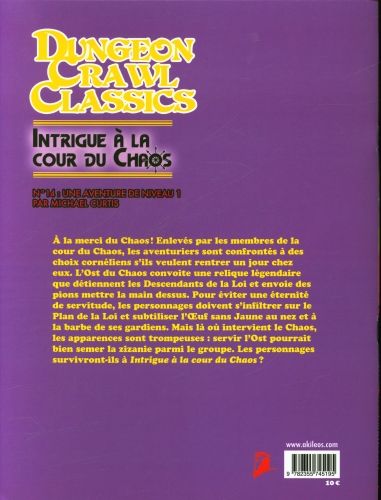 Produktbild: Dungeon crawl classics: No 14 : une aventure de niveau 1