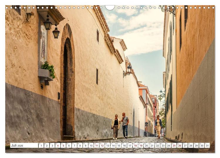 Produktbild: La Laguna auf Teneriffa (Wandkalender 2026 DIN A3 quer), CALVENDO Monatskalender