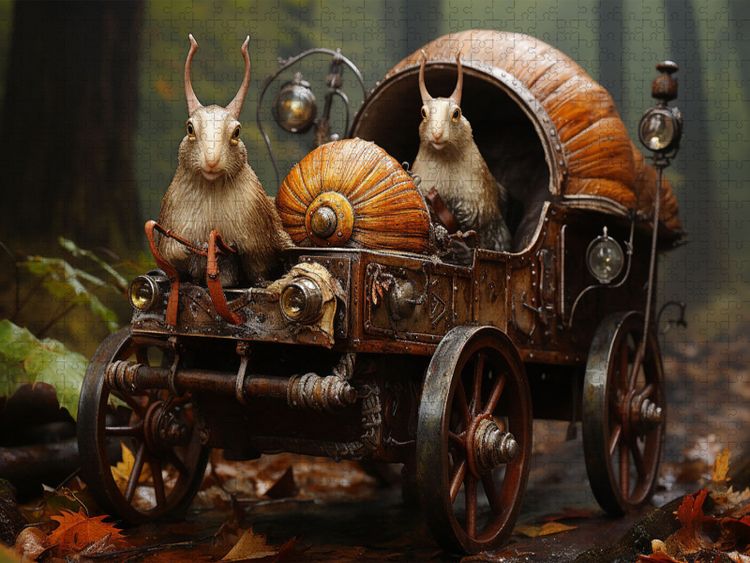 Produktbild: CALVENDO Puzzle Ri Ra Rutsch | 1000 Teile Lege-Gr&ouml;&szlig;e 64x48cm Foto-Puzzle f&uuml;r gl&uuml;ckliche Stunden
