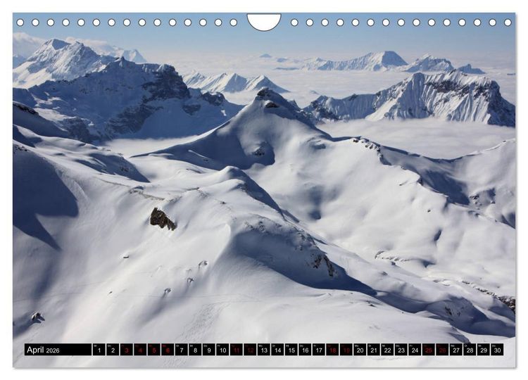 Produktbild: Bergmagie &ndash; Fotos aus dem Berner Oberland (Wandkalender 2026 DIN A4 quer), CALVENDO Monatskalender