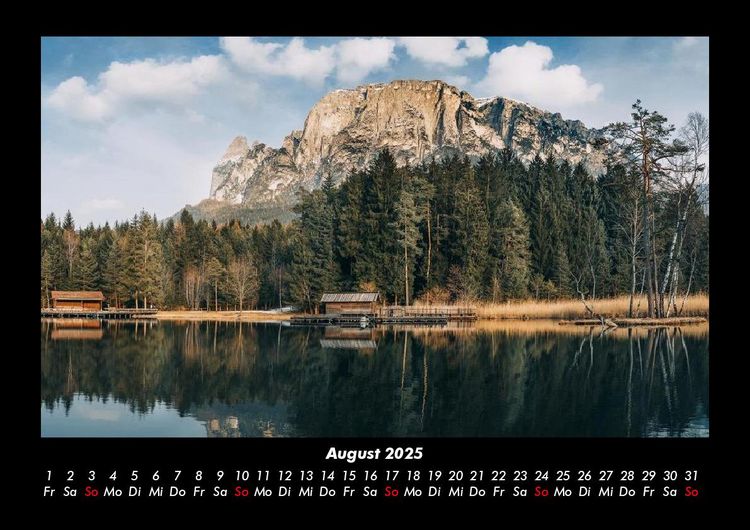 Produktbild: Seeblick 2025 Fotokalender DIN A3