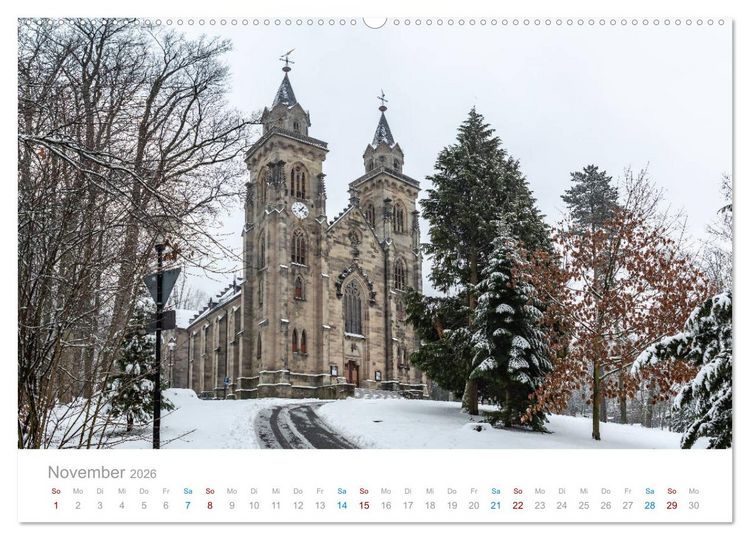 Produktbild: Sonneberg - Spielzeugstadt im Th&uuml;ringer Wald (Wandkalender 2026 DIN A2 quer), CALVENDO Monatskalender