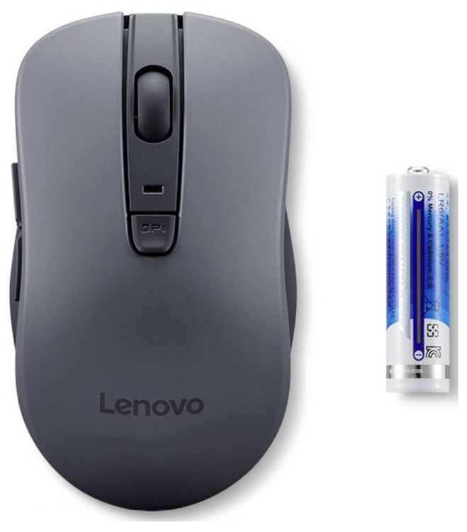 Produktbild: Lenovo WL310 Bluetooth Silent Mouse (P) Maus Kabellos Optisch Grau 6 Tasten