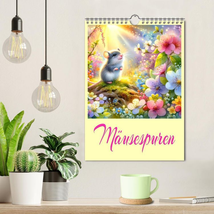 Produktbild: M&auml;usespuren (Wandkalender 2026 DIN A4 hoch), CALVENDO Monatskalender