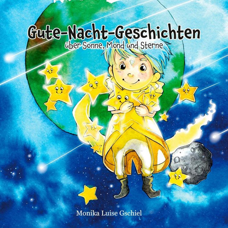 Produktbild: Gute-Nacht-Geschichten &uuml;ber Sonne, Mond und Sterne