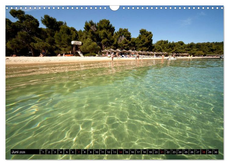 Produktbild: Skiathos + Skopelos (Wandkalender 2026 DIN A3 quer), CALVENDO Monatskalender