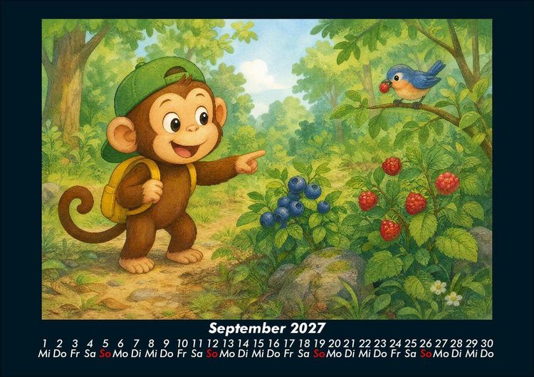Produktbild: Milo entdeckt den Wald 2027 Fotokalender DIN A5