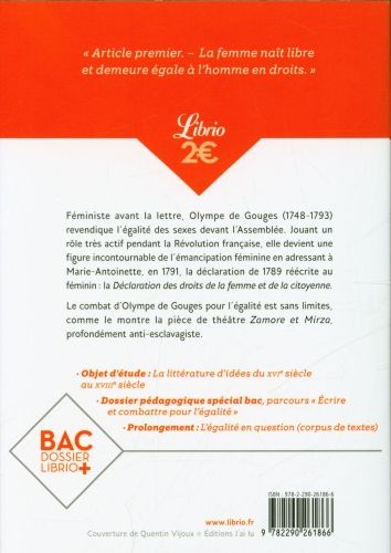 Produktbild: D&eacute;claration des droits de la femme et de la citoyenne : sp&eacute;cial bac