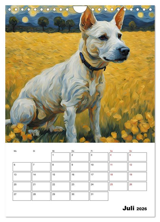 Produktbild: Hundezauber (Wandkalender 2026 DIN A4 hoch), CALVENDO Monatskalender