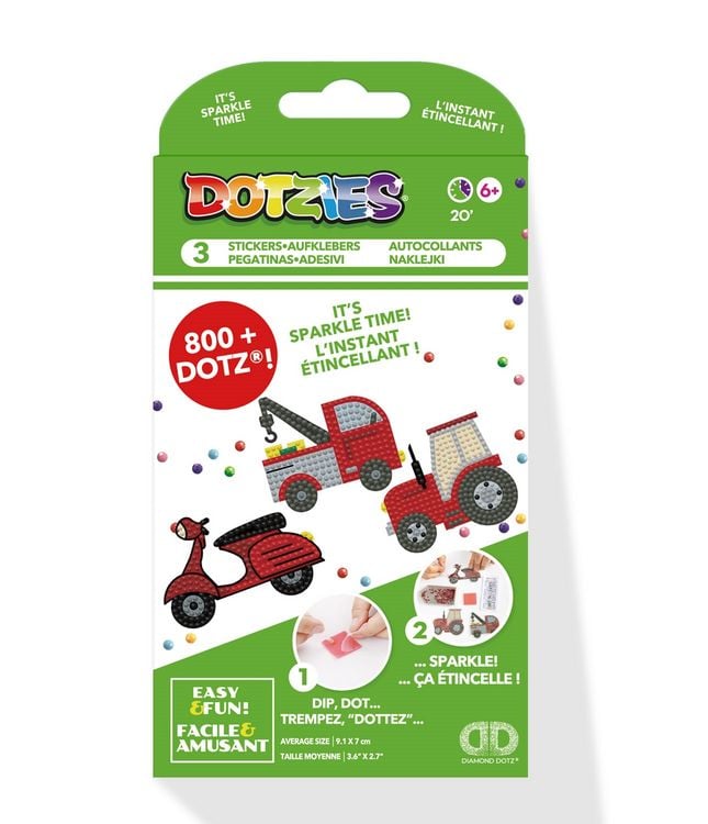 Produktbild: DOTZIES BY DIAMOND DOTZ - Diamond Painting Sticker Fahrzeuge