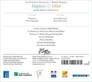 Produktbild: Boismortier/Daphnis & Chloe