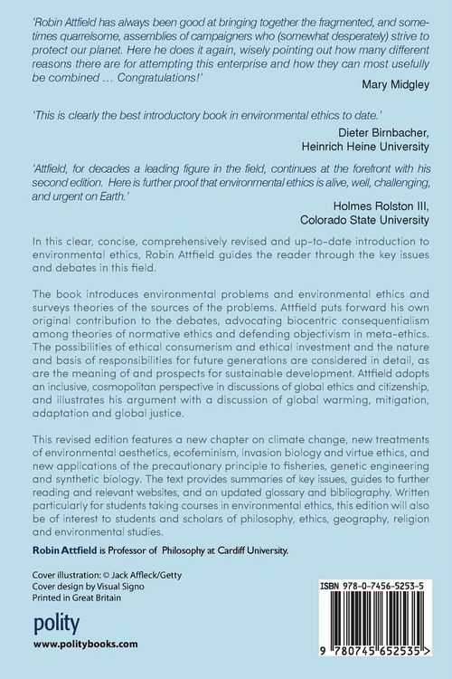 Produktbild: Environmental Ethics