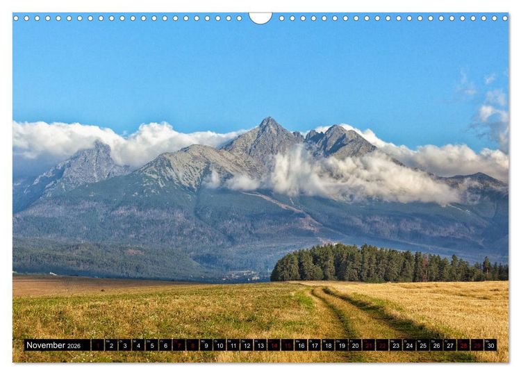 Produktbild: Slowakei - Reise durch das wilde Land (Wandkalender 2026 DIN A3 quer), CALVENDO Monatskalender