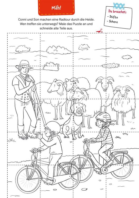 Produktbild: Conni Gelbe Reihe (Besch&auml;ftigungsbuch): Mein cooles buntes Mitmachheft