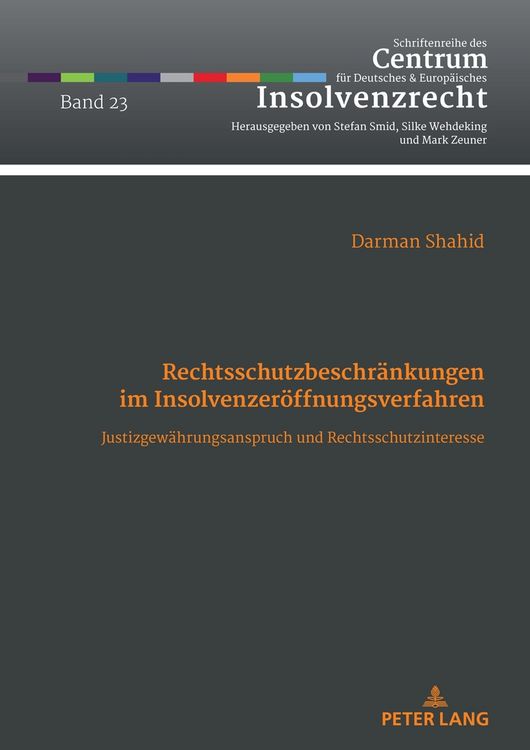 Produktbild: Rechtsschutzbeschr&auml;nkungen im Insolvenzer&ouml;ffnungsverfahren