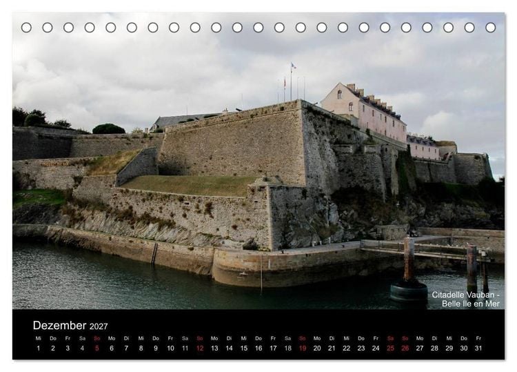Produktbild: Bretagne - Zwischen Meer und Geschichte (Tischkalender 2027 DIN A5 quer), CALVENDO Monatskalender
