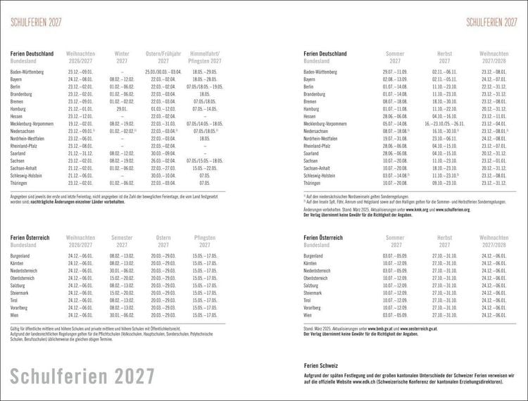 Produktbild: Mama AG Familienplaner Buch A5 2027