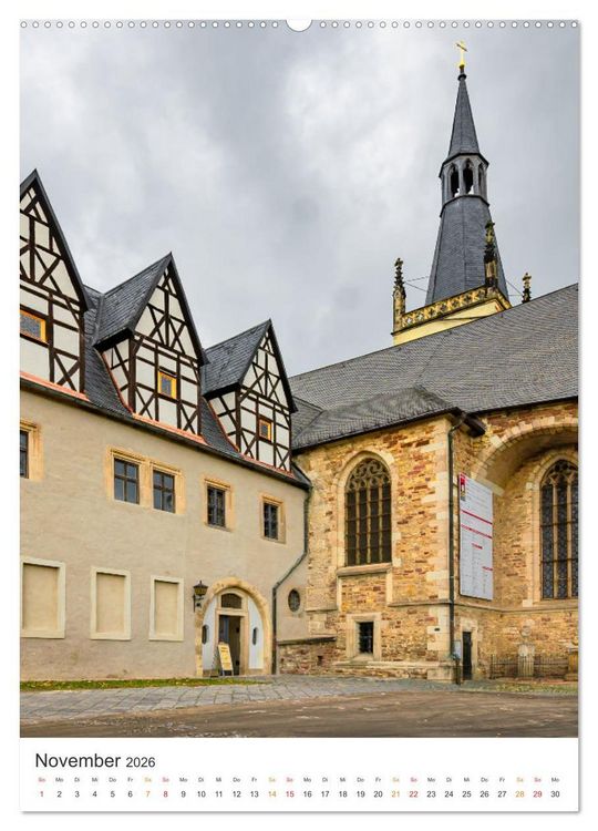 Produktbild: Lutherstadt Eisleben (Wandkalender 2026 DIN A2 hoch), CALVENDO Monatskalender