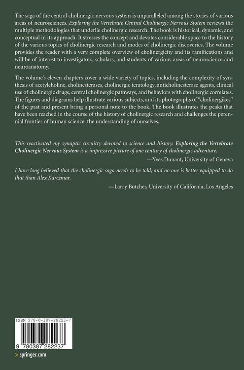 Produktbild: Exploring the Vertebrate Central Cholinergic Nervous System