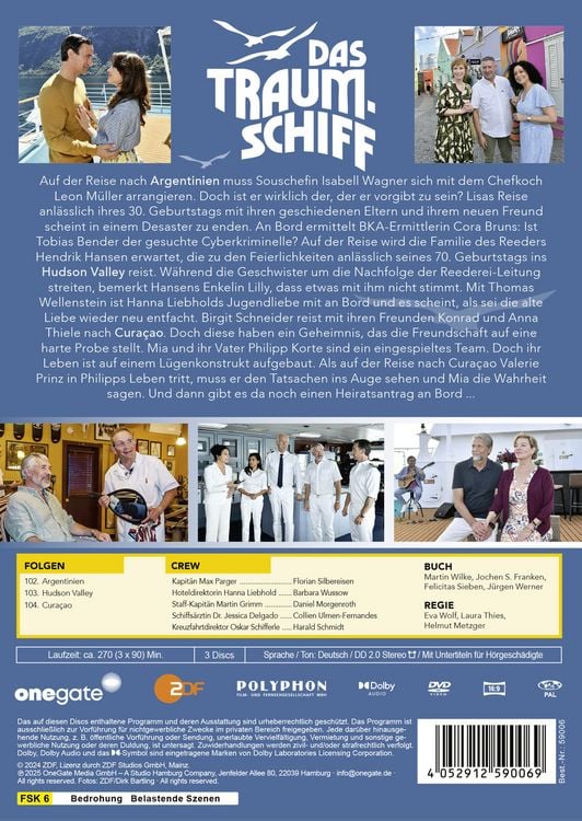 Produktbild: Das Traumschiff 18 [3 DVDs]