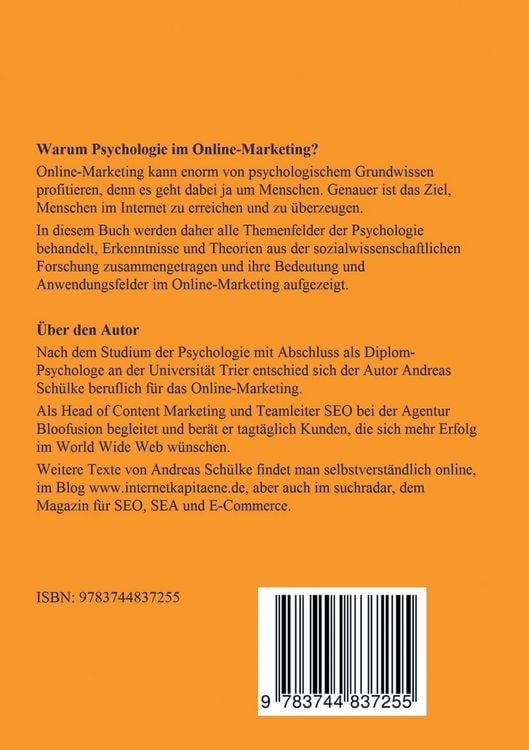 Produktbild: Psychologie im Online-Marketing