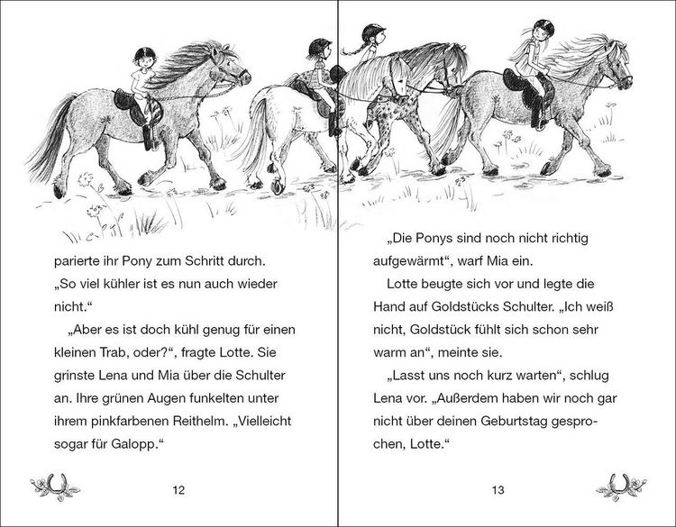 Produktbild: Ponyhof Apfelbl&uuml;te (Band 12) - Lotte und die &Uuml;bernachtungsparty