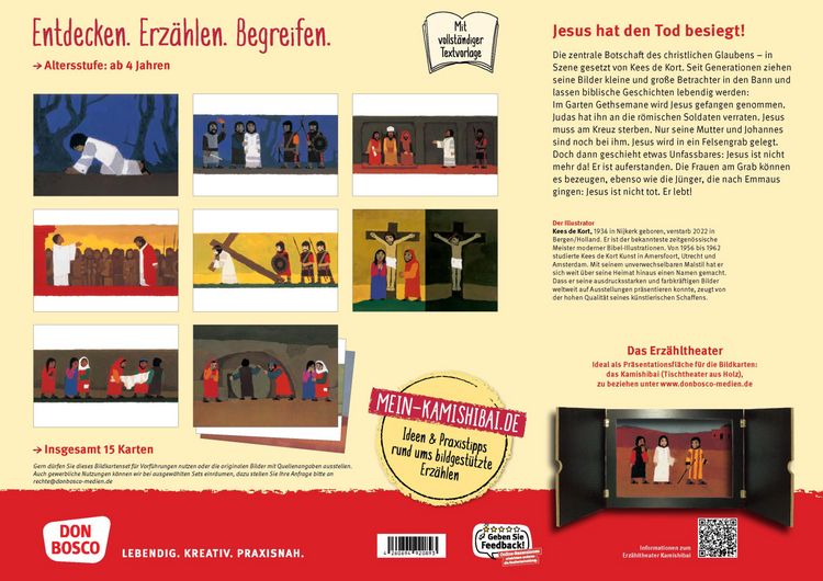 Produktbild: Jesus ist auferstanden. Kamishibai Bildkartenset