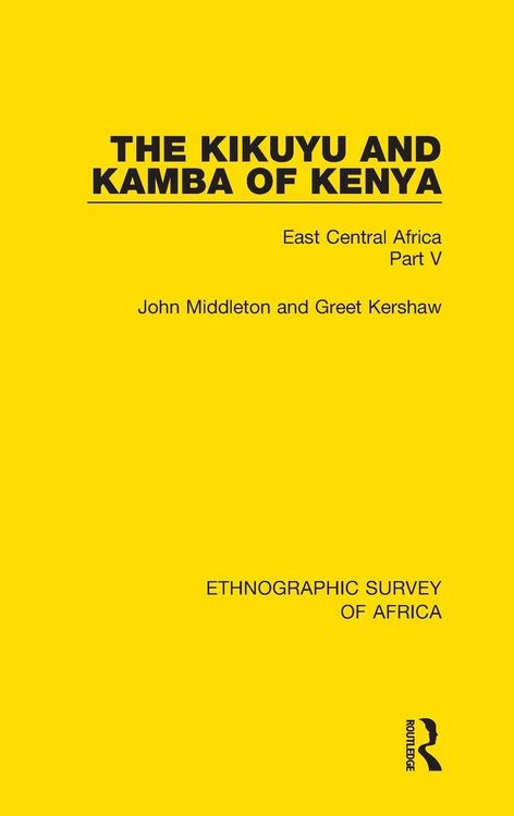 Produktbild: The Kikuyu and Kamba of Kenya
