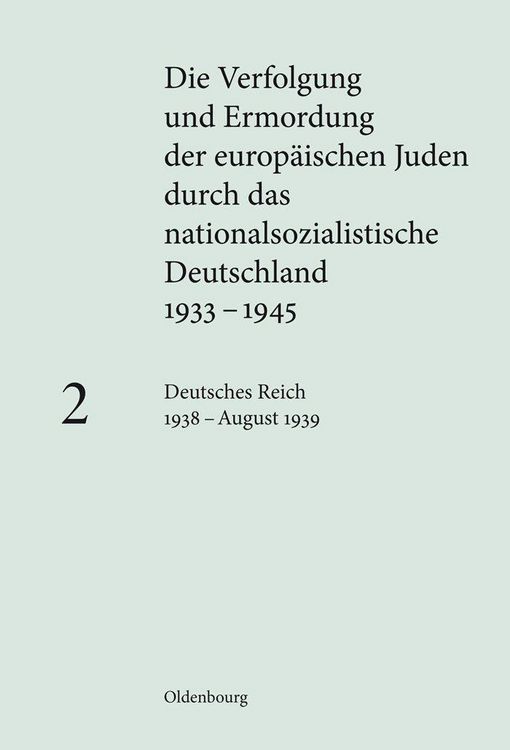Produktbild: Deutsches Reich 1938 - August 1939