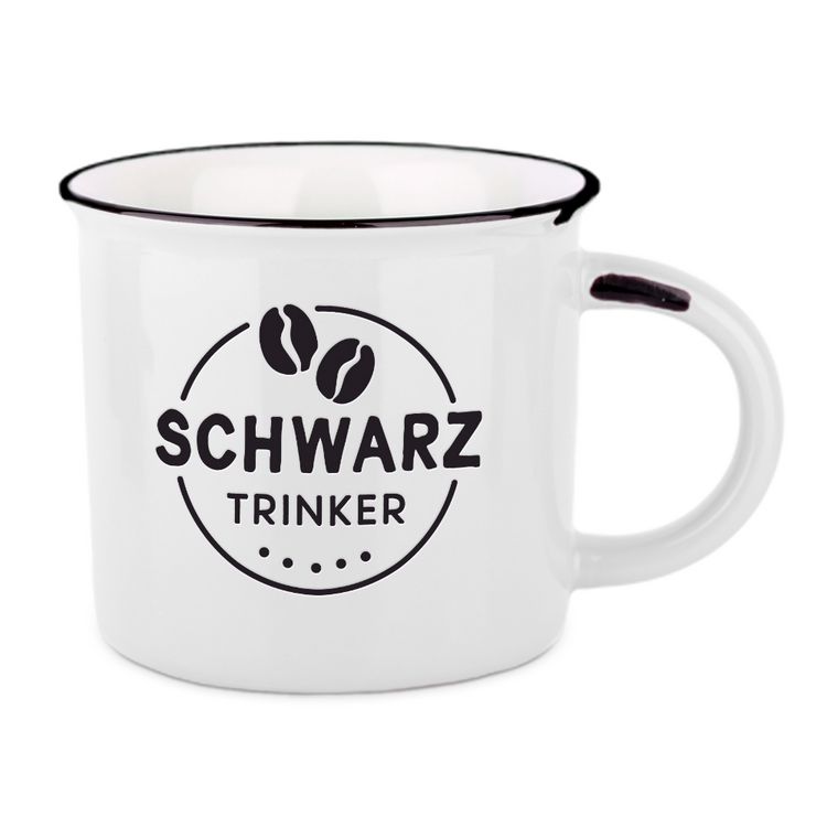 Produktbild: Becher Vintage Schwarztrinker