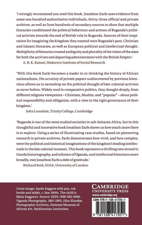 Produktbild: Colonial Buganda and the End of Empire