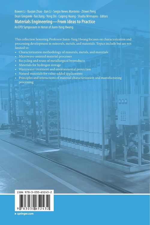 Produktbild: Materials Engineering&mdash;From Ideas to Practice: An EPD Symposium in Honor of Jiann-Yang Hwang