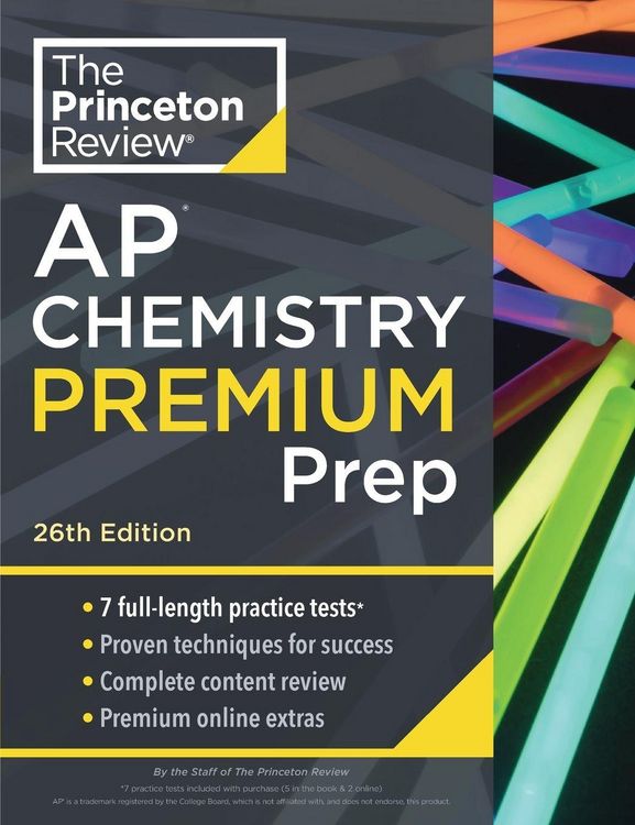 Produktbild: Princeton Review AP Chemistry Premium Prep, 26th Edition