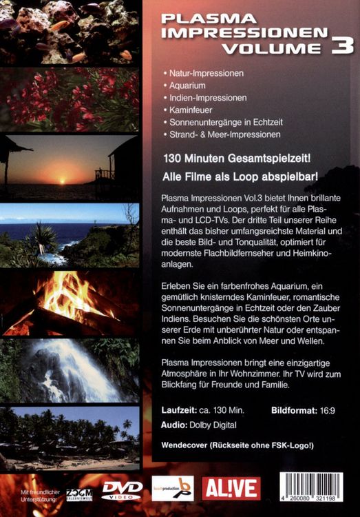 Produktbild: Plasma Impressionen Vol. 3