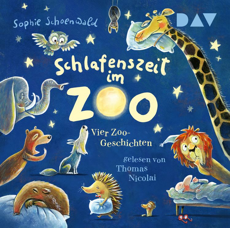 Produktbild: Schlafenszeit im Zoo. Vier Zoo-Geschichten