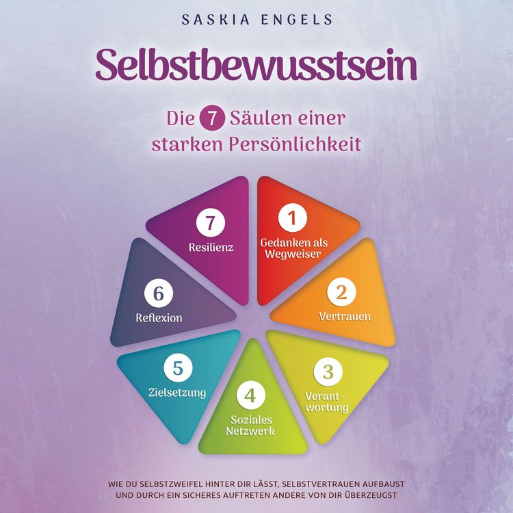 Produktbild: Selbstbewusstsein &ndash; Die 7 S&auml;ulen einer starken Pers&ouml;nlichkeit: Wie du Selbstzweifel hinter dir l&auml;sst, Selbstvertrauen aufbaust und durch ein sicheres Auftreten andere von dir &uuml;berzeugst