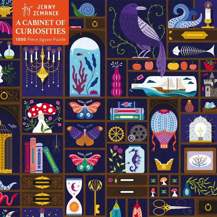 Produktbild: Puzzle - Jenny Zemanek, Ein Kuriosit&auml;tenkabinett