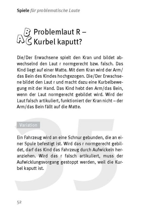 Produktbild: Die 50 besten Spiele zur Sprachf&ouml;rderung