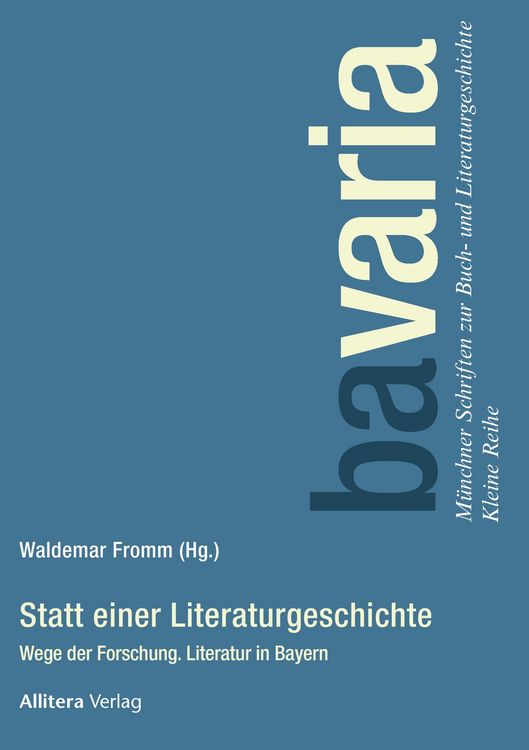 Produktbild: Statt einer Literaturgeschichte