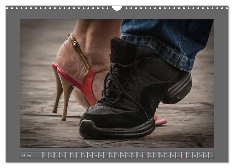 Produktbild: Tango feet (Wandkalender 2026 DIN A3 quer), CALVENDO Monatskalender