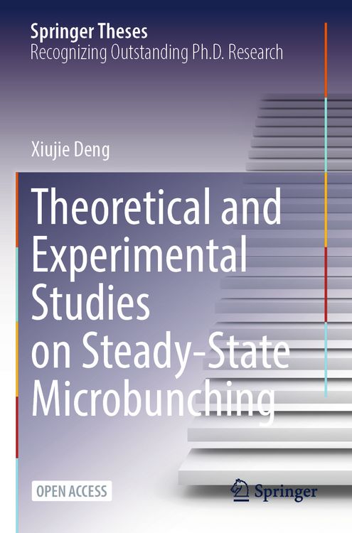 Produktbild: Theoretical and Experimental Studies on Steady-State Microbunching