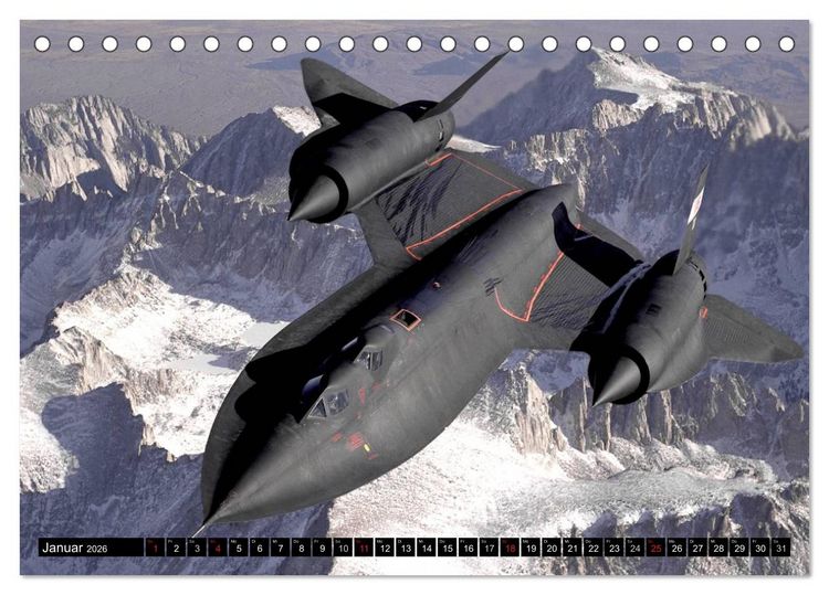 Produktbild: Kampfflugzeuge USA (Tischkalender 2026 DIN A5 quer), CALVENDO Monatskalender