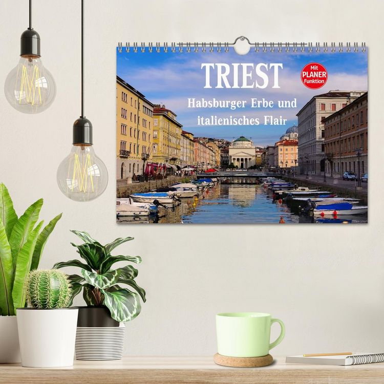 Produktbild: Triest - Habsburger Erbe und italienisches Flair (Wandkalender 2026 DIN A4 quer), CALVENDO Monatskalender
