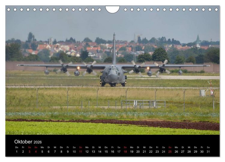 Produktbild: Milit&auml;r Air-Cargo (Wandkalender 2026 DIN A4 quer), CALVENDO Monatskalender