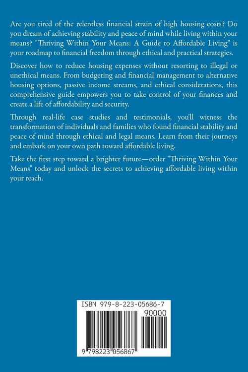 Produktbild: Thriving Within Your Means