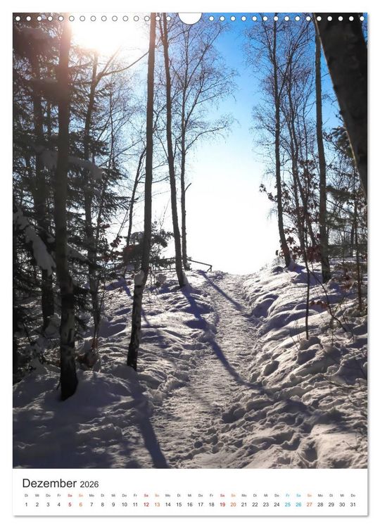 Produktbild: Herrliche Wanderwege (Wandkalender 2026 DIN A3 hoch), CALVENDO Monatskalender