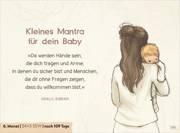 Produktbild: Deine Schwangerschaft Tag f&uuml;r Tag