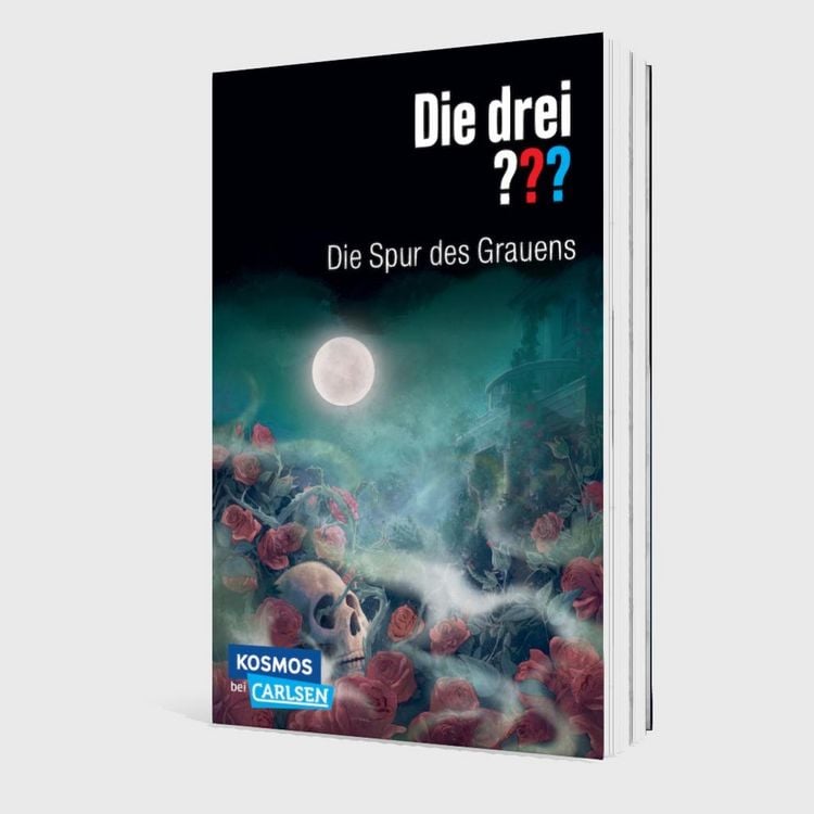 Produktbild: Die drei ???: Die Spur des Grauens. Dreifachband (Enth&auml;lt die B&auml;nde: Im Haus des Henkers, Die Villa der Toten, Die fl&uuml;sternden Puppen)