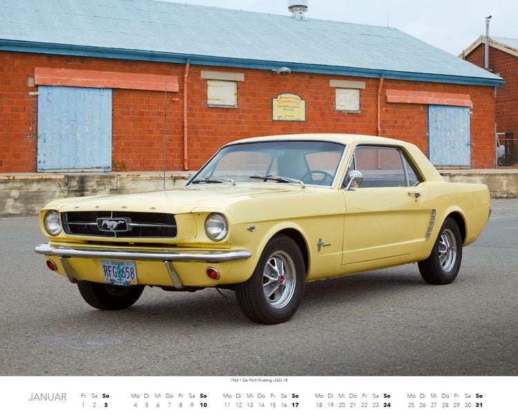 Produktbild: Ford Mustang Kalender 2027