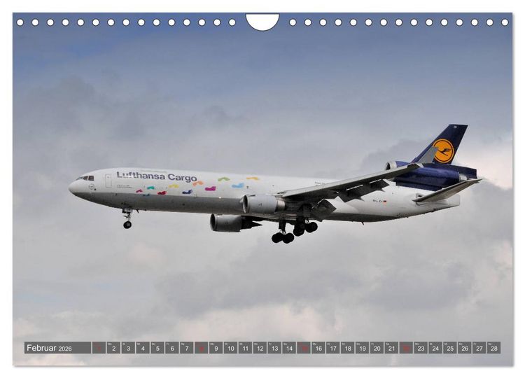 Produktbild: Flugzeuge zwischen Himmel und Erde (Wandkalender 2026 DIN A4 quer), CALVENDO Monatskalender